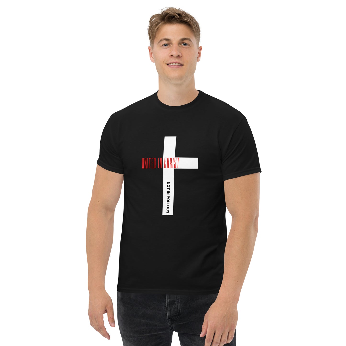 "United in Christ" True Classic Tees (regular weight)