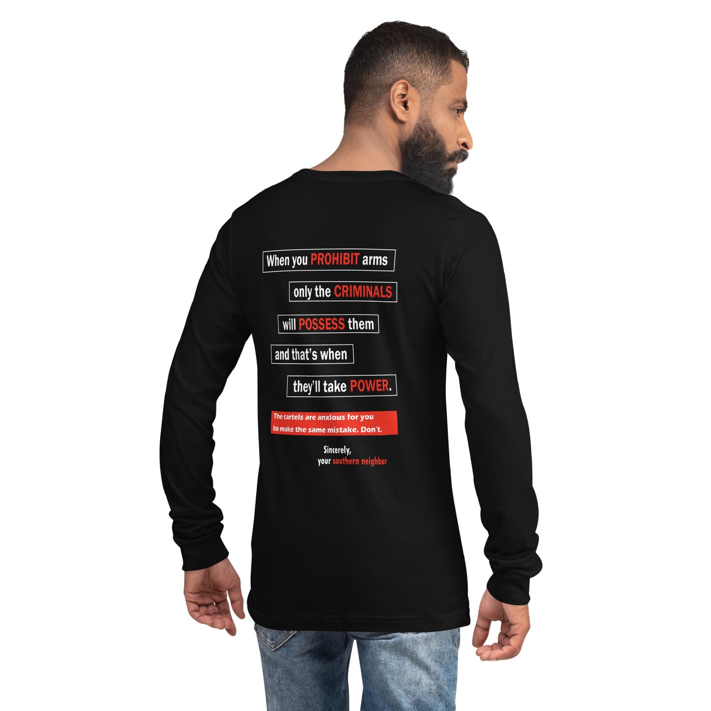 Gun Rights (2 sided) (Dark) Long Sleeve T Shirts