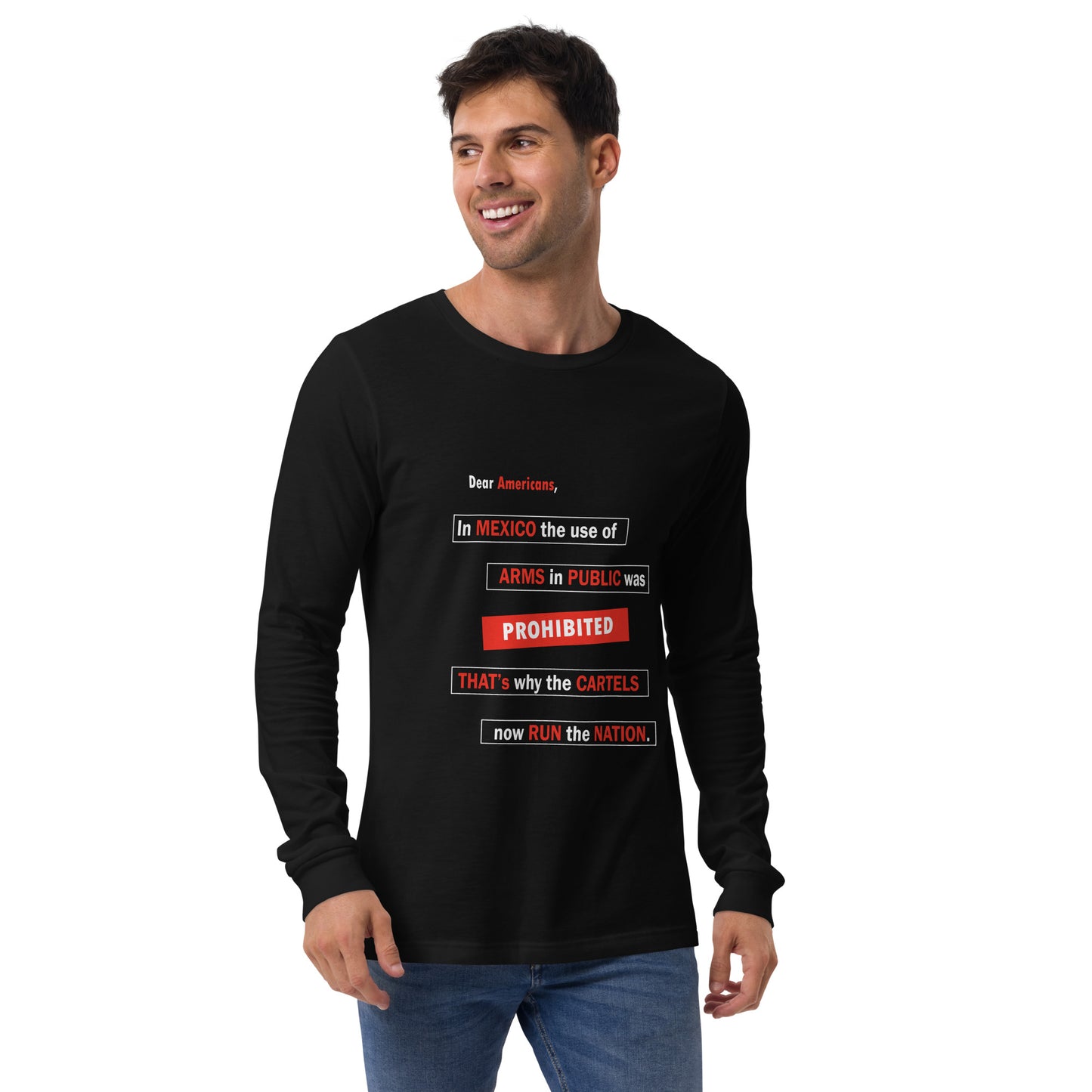 Gun Rights (2 sided) (Dark) Long Sleeve T Shirts