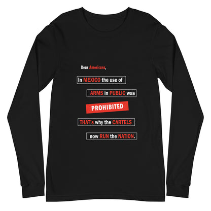 Gun Rights (2 sided) (Dark) Long Sleeve T Shirts