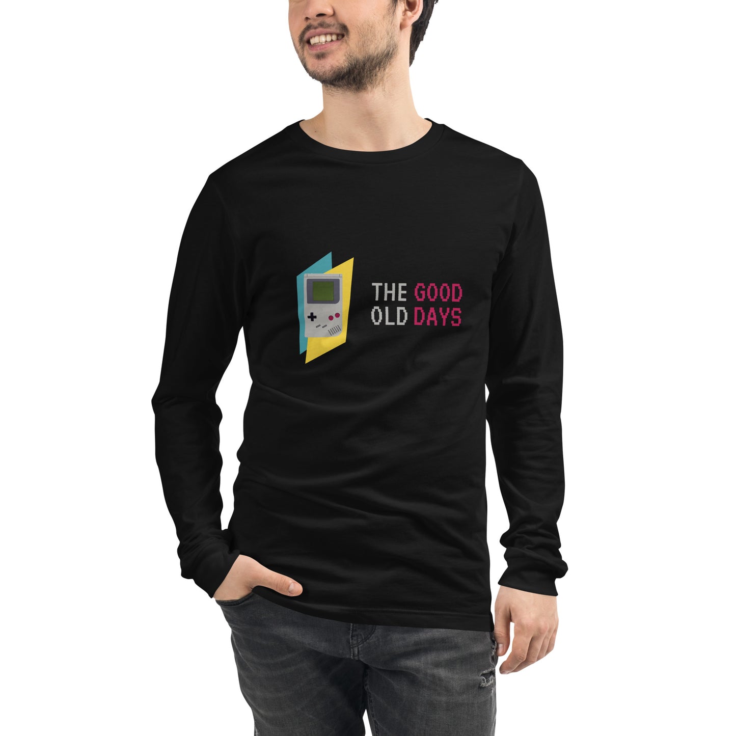 Video Games "Good Old Days" (Dark) Long Sleeve T Shirts