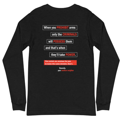 Gun Rights (2 sided) (Dark) Long Sleeve T Shirts