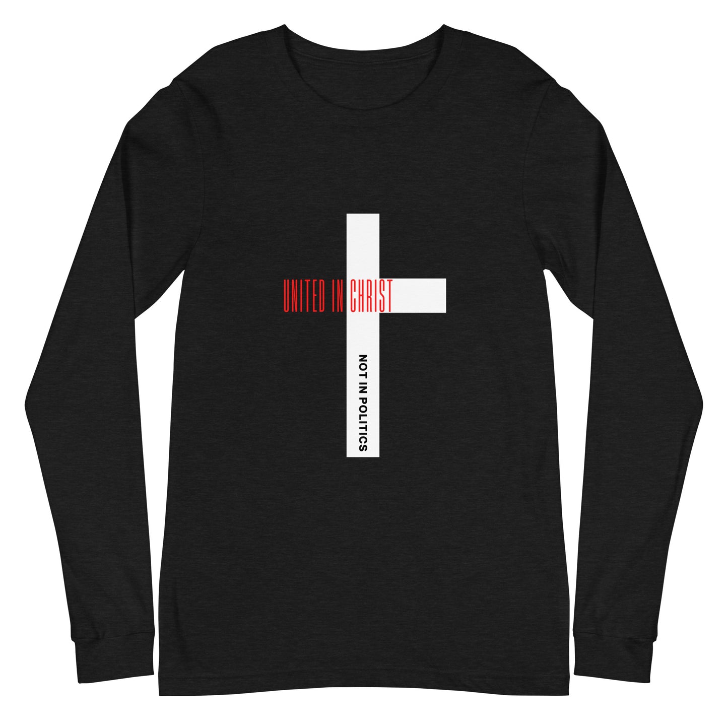 United in Christ (Dark) Long Sleeve T Shirts