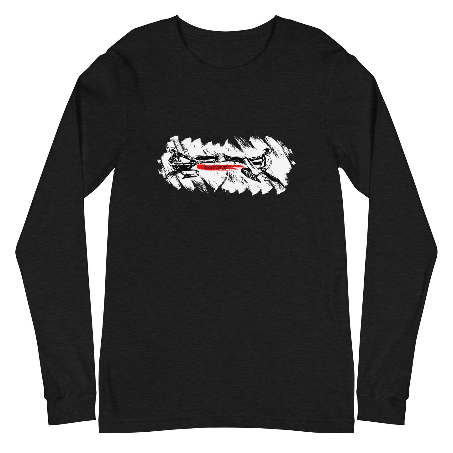 "Against the Self" (dark) Long Sleeve T Shirt