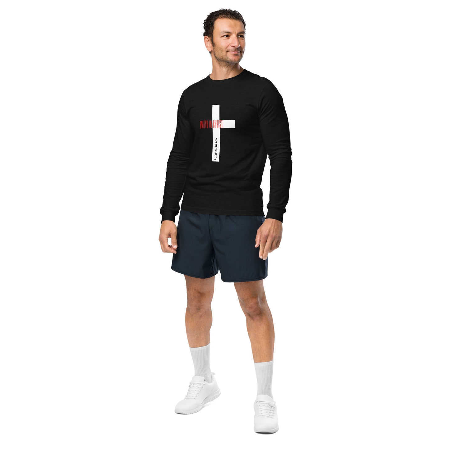 United in Christ (Dark) Long Sleeve T Shirts