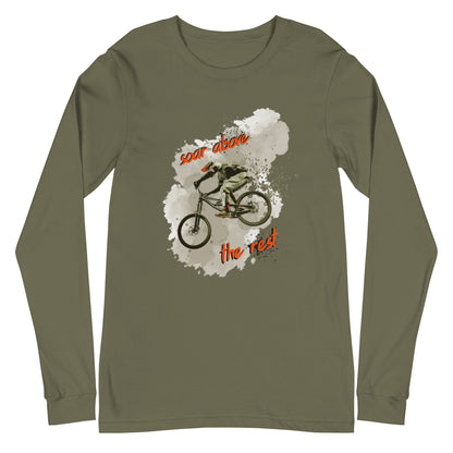 "Soar Above the Rest" Dirt Biking Long Sleeve T Shirts