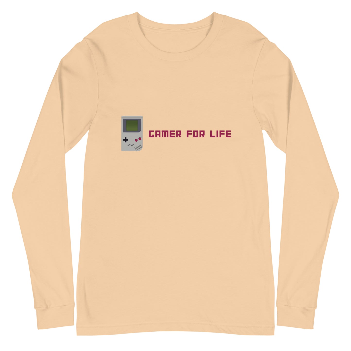 "Gamer for Life" (Light) Long Sleeve T Shirts