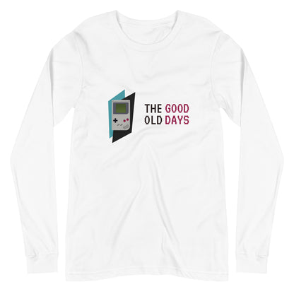 Video Games "Good Old Days" (Light) Long Sleeve T Shirts