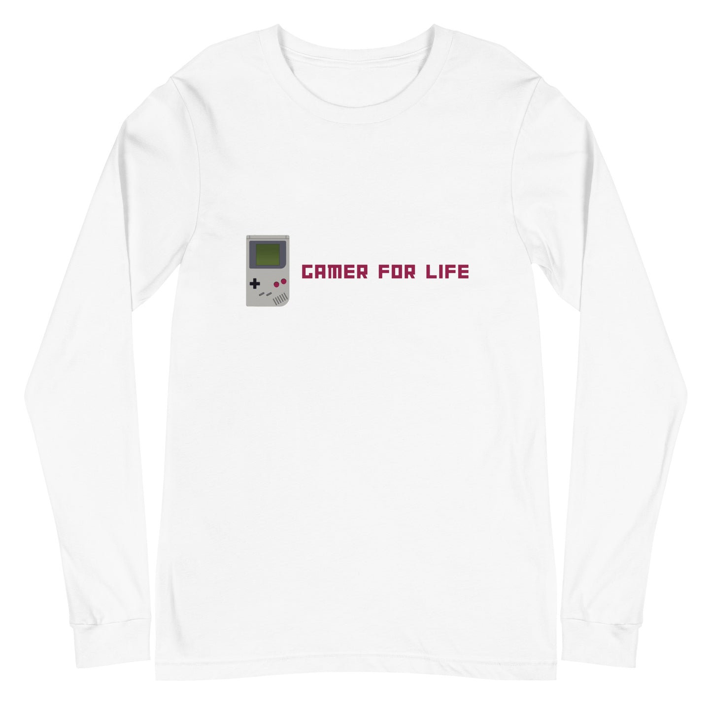 "Gamer for Life" (Light) Long Sleeve T Shirts