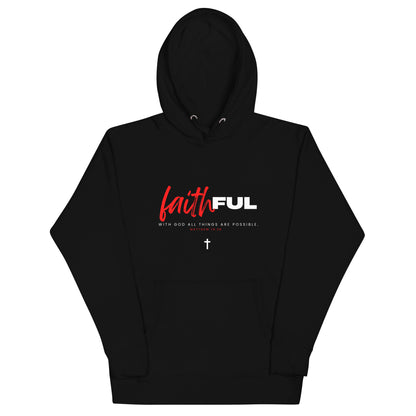 "Faithful" (Dark) Classic Hoodies