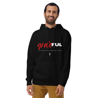 "Grateful" (Dark) Classic Hoodies