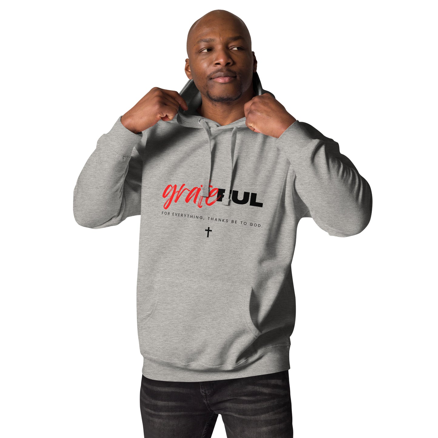 "Grateful" (light) Classic Hoodies