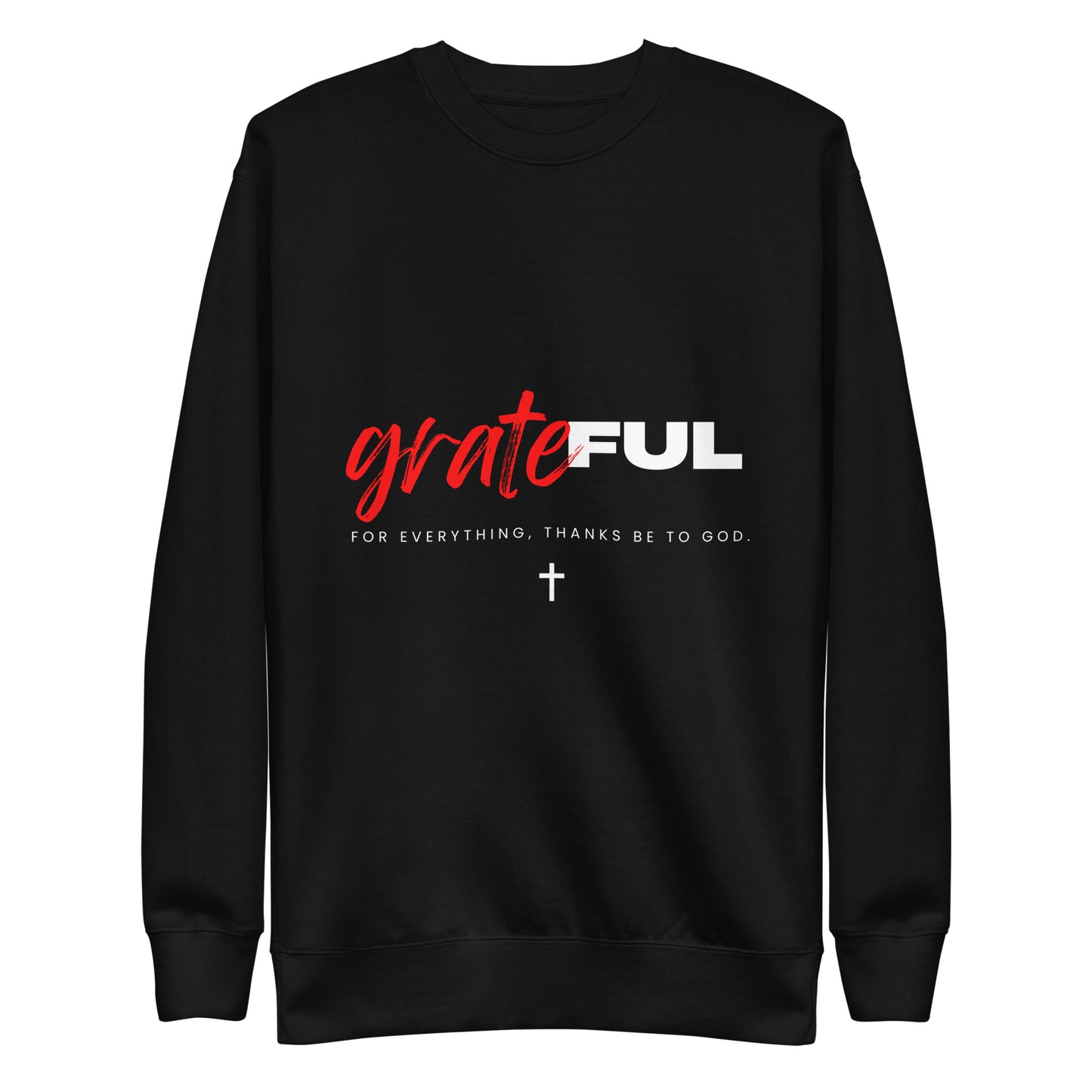 "Grateful" (Dark) Classic Sweatshirts