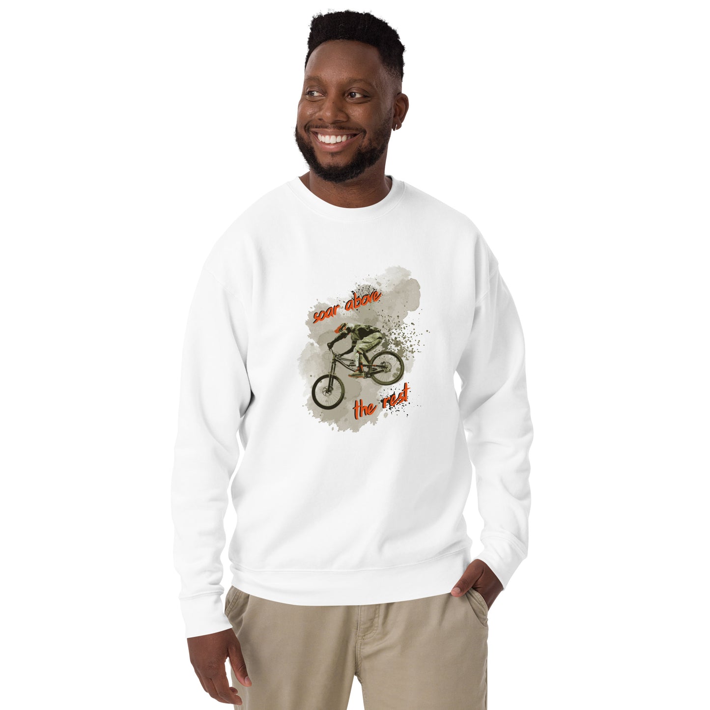 "Soar Above the Rest" Dirt Bike Classic Sweatshirt