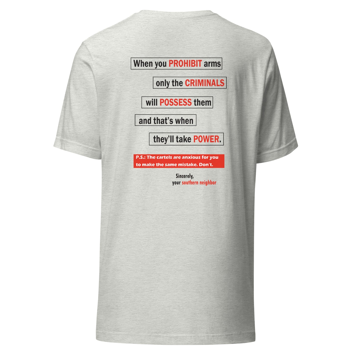 Gun Rights (2 sided) (Light) True Classic Tees