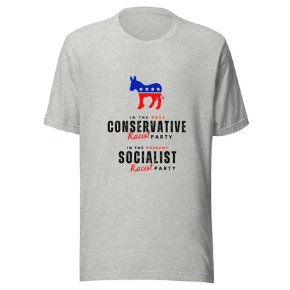 Racist Dems (2 sided) (Light) True Classic Tees