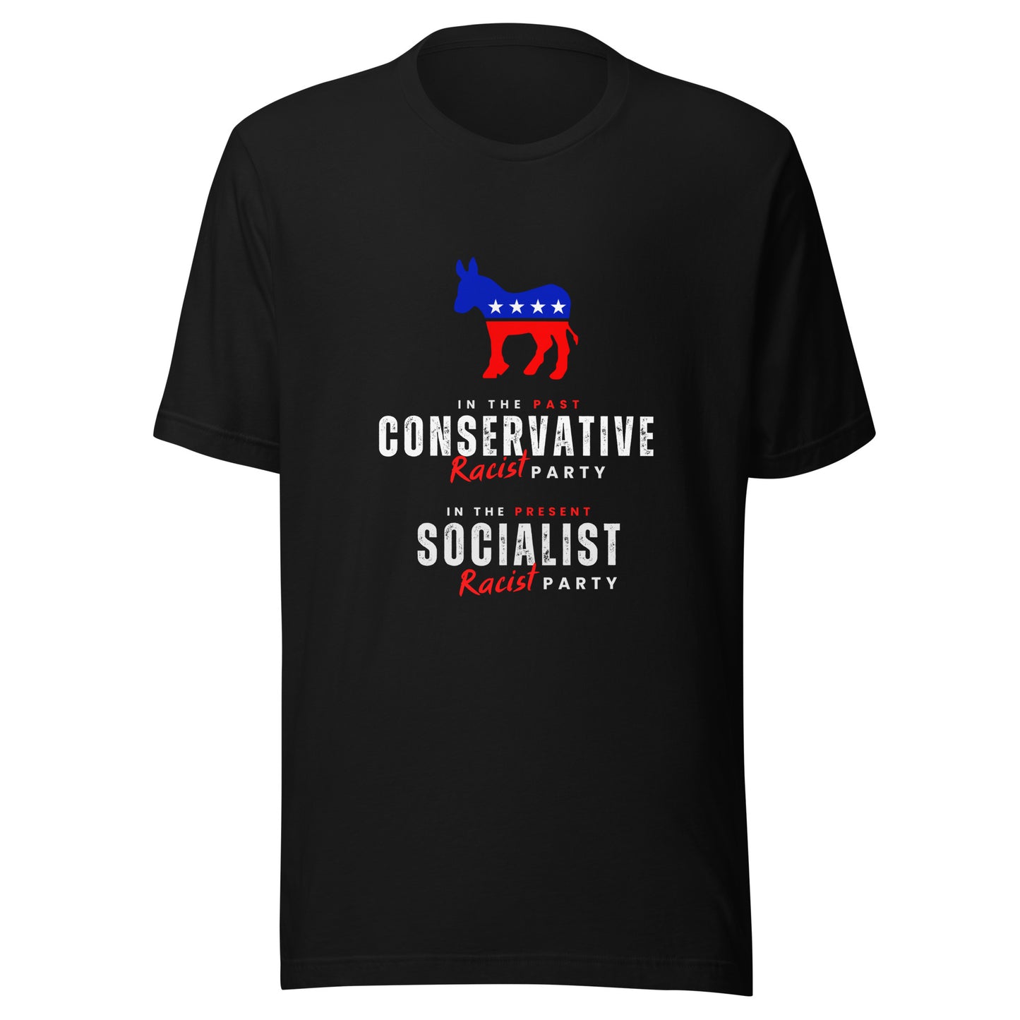 Racist Dems (2 sided) (Dark) True Classic Tees