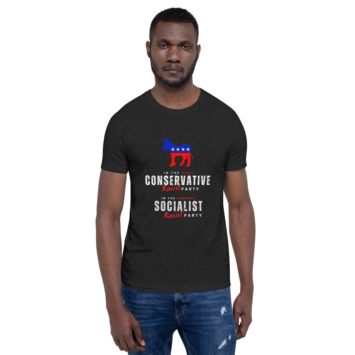 Racist Dems (2 sided) (Dark) True Classic Tees