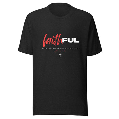 "Faithful" (Dark) True Classic Tees