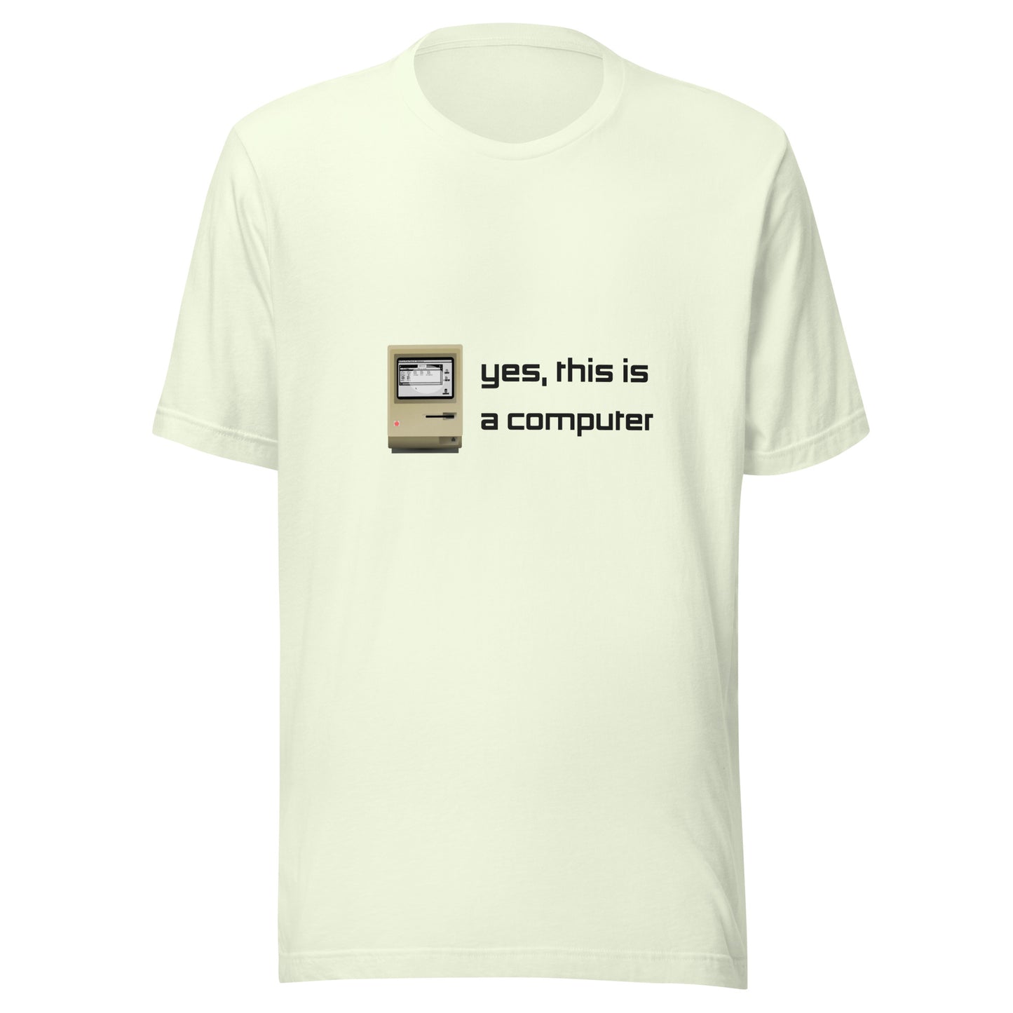 "Yes, This is a Computer" (Light) True Classic Tees