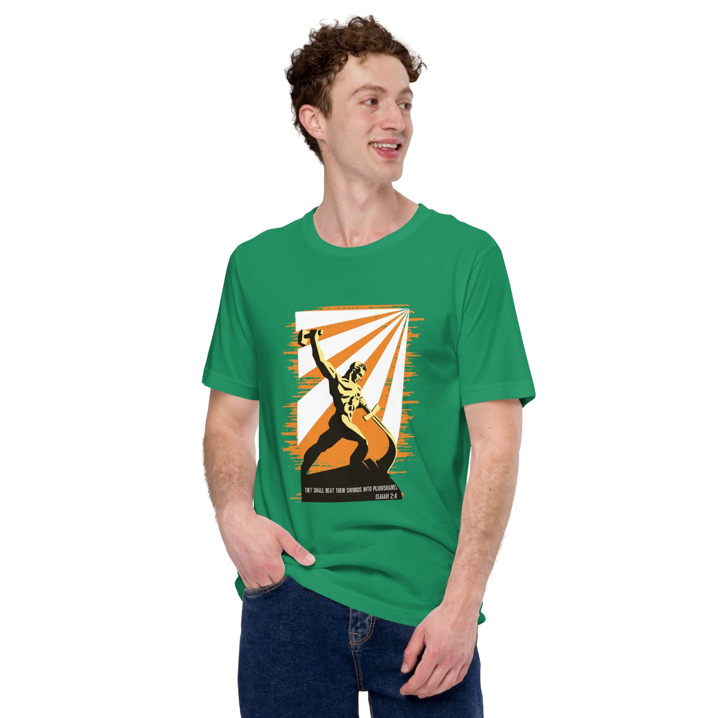 "Beat Swords into Plowshares" True Classic Tee