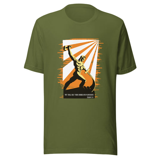 "Beat Swords into Plowshares" True Classic Tee