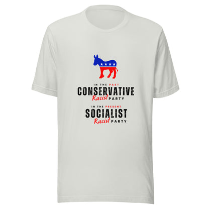 Racist Dems (2 sided) (Light) True Classic Tees