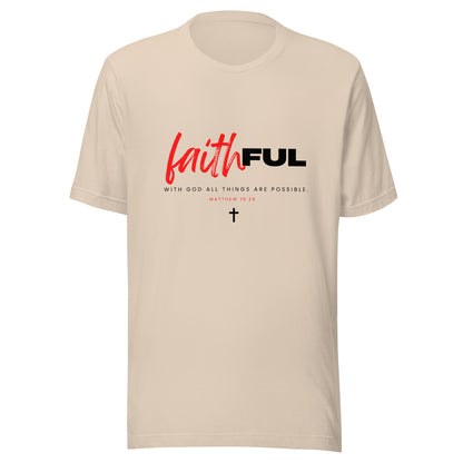 "Faithful" (Light) True Classic Tees