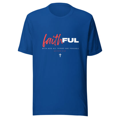 "Faithful" (Dark) True Classic Tees