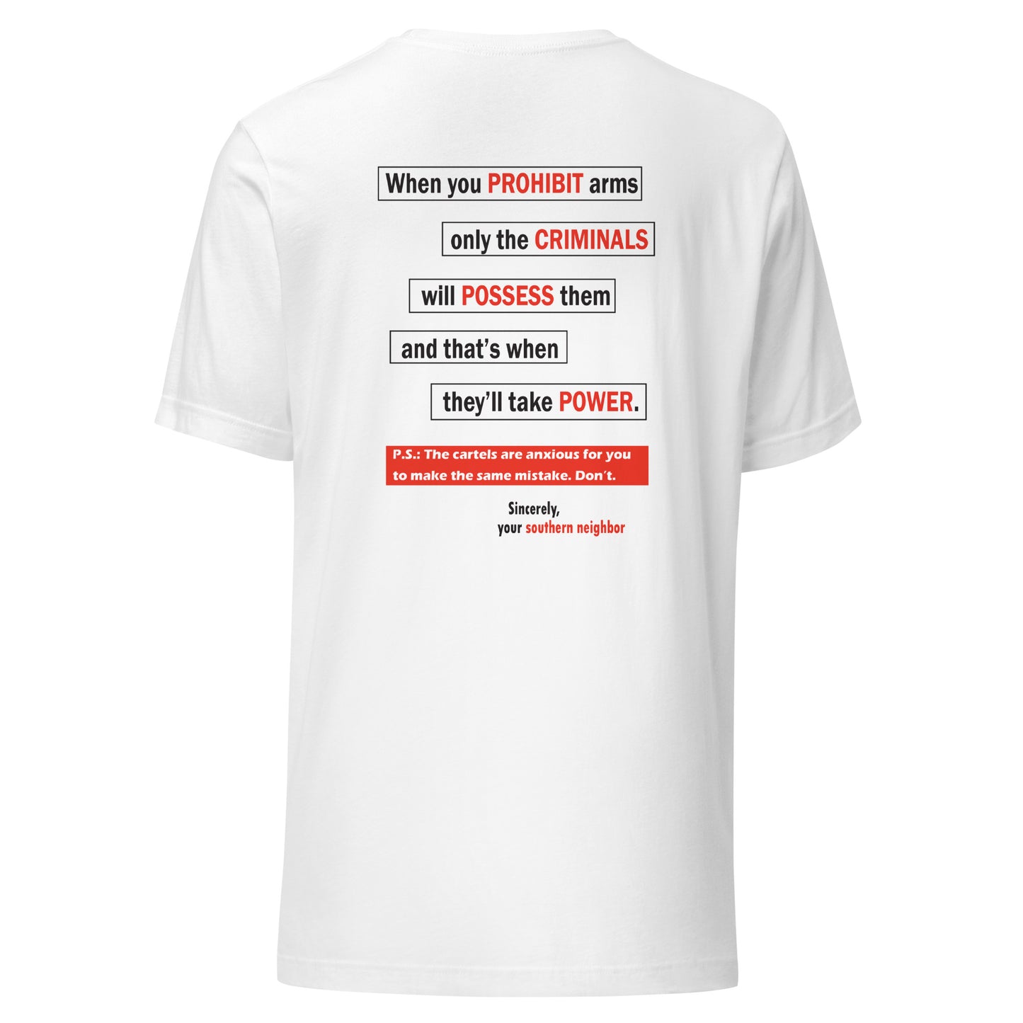 Gun Rights (2 sided) (Light) True Classic Tees