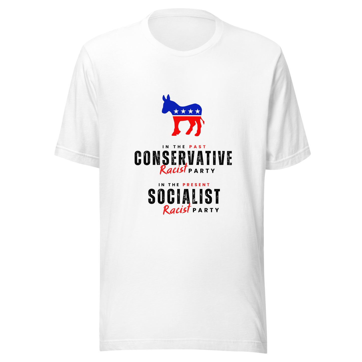 Racist Dems (2 sided) (Light) True Classic Tees