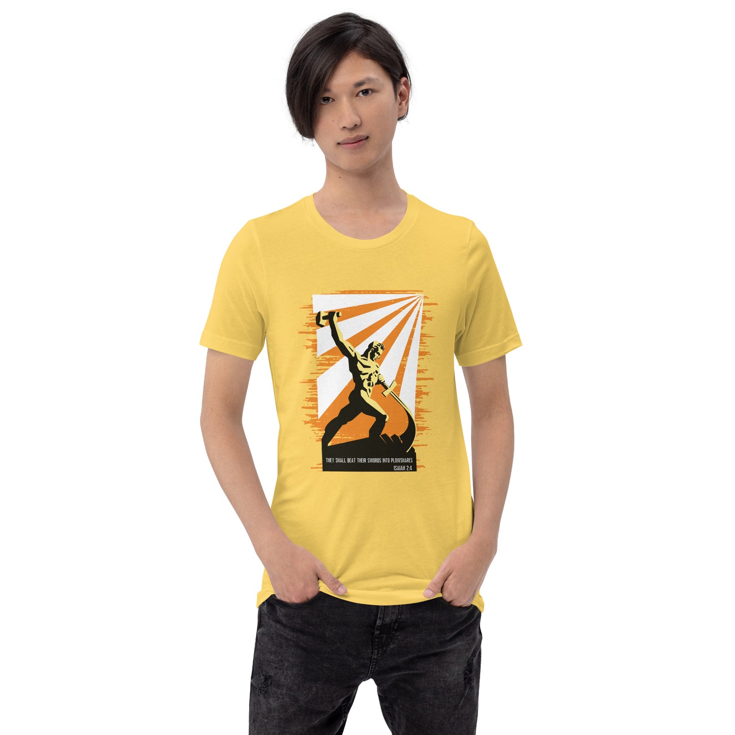 "Beat Swords into Plowshares" True Classic Tee