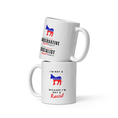 Racist Dems (2 sided) | Ceramic Mugs