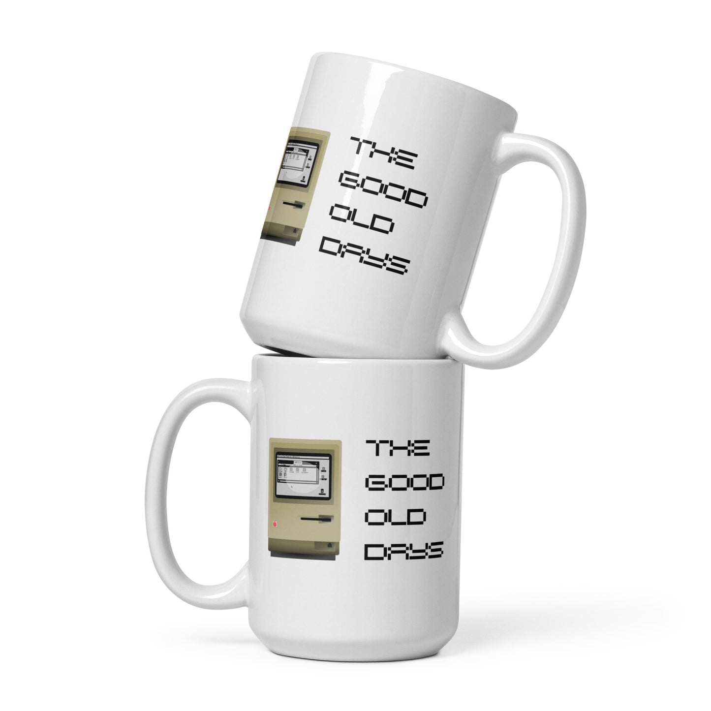 "Good Old Days" (computer) Ceramic Mug