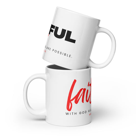 "Faithful" Ceramic Mugs