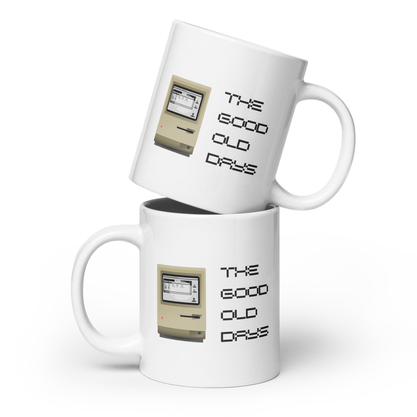 "Good Old Days" (computer) Ceramic Mug