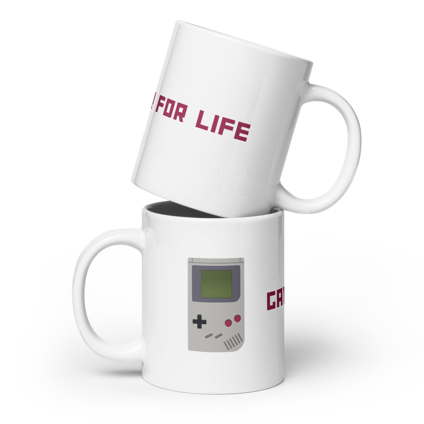 "Gamer for Life" Ceramic Mug